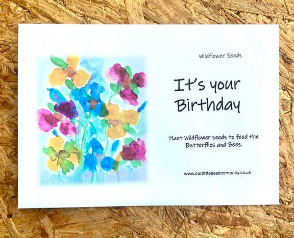 Wildflower Seed Envelope SE02