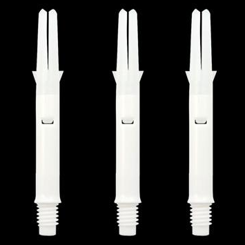 L-Shaft Silent Straight Blanc - Standard - Lot de 3