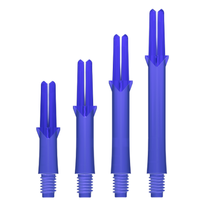 L-Shaft Locked Straight Bleu - Standard - Lot de 3