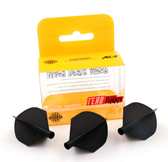 TERO AK4 Ailettes Noir - Shield - Lot de 3