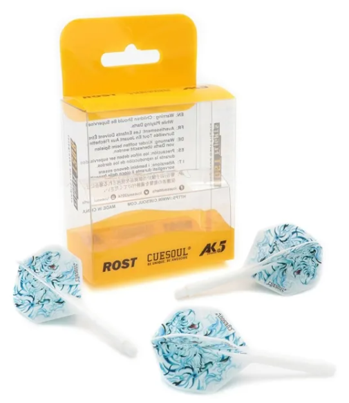 ROST AK5 Blanc Motif White Tiger - Standard - Taille M - Lot de 3