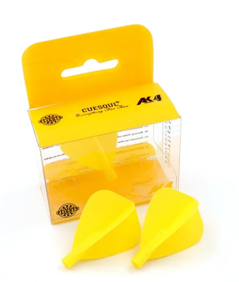 TERO AK4 Ailettes Jaune - Kite - Lot de 3