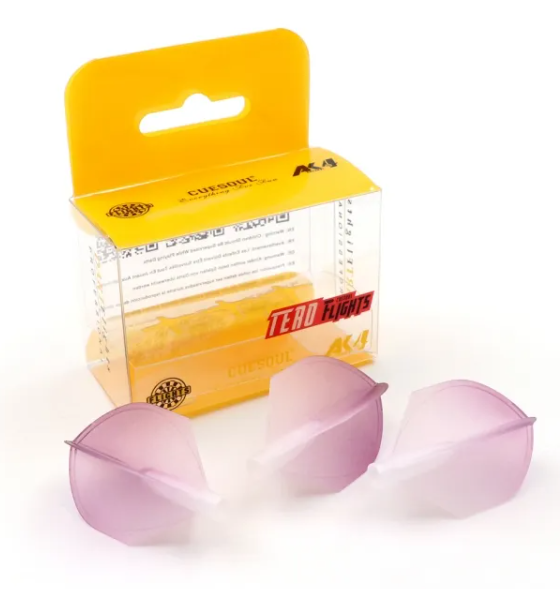 TERO AK4 Ailettes Violet dégradé - Shield - Lot de 3