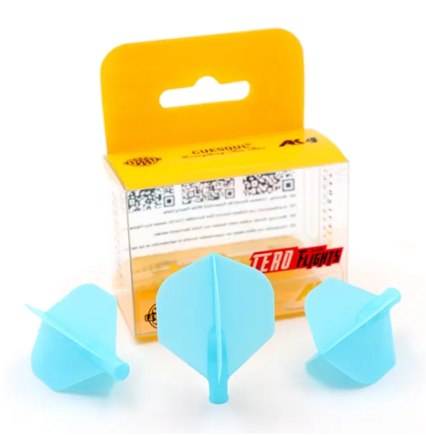 TERO AK4 Ailettes Bleu - Standard - Lot de 3