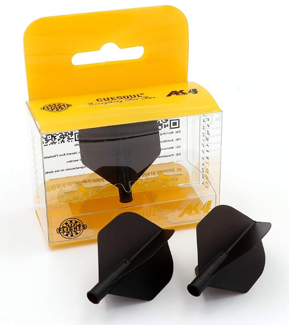 TERO AK4 Ailettes Noir - Standard - Lot de 3