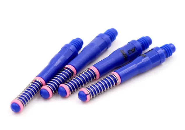 TERO AK7 Tiges Navy Blue à ressort intégré - Standard - Lot de 4