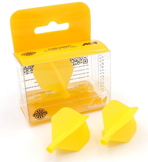 TERO AK4 Ailettes Jaune - Standard - Lot de 3