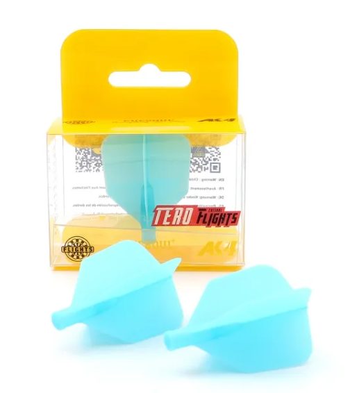 TERO AK4 Ailettes Bleu - Big Wing - Lot de 3