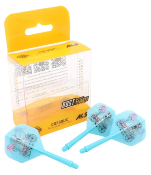 ROST AK5 Bleu Motif Bicycle Girl - Standard - Taille M - Lot de 3