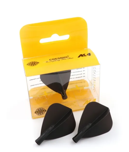 TERO AK4 Ailettes Noir - Kite - Lot de 3