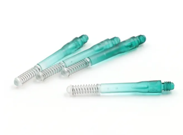 TERO AK7 Tiges Vert Foncé Dégradé à ressort intégré - Standard - Lot de 4