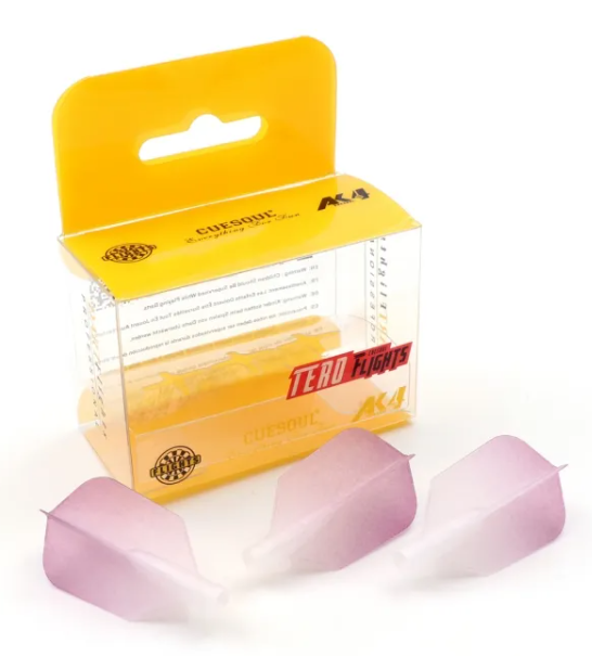 TERO AK4 Ailettes Violet dégradé - Slim - Lot de 3