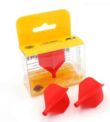 TERO AK4 Ailettes Rouge - Standard - Lot de 3