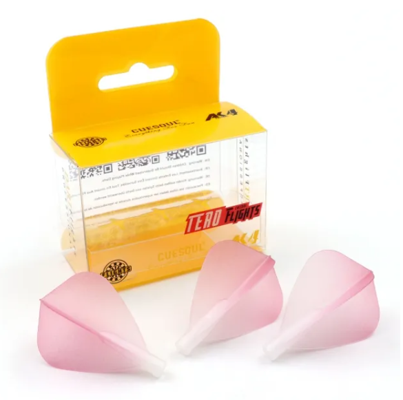 TERO AK4 Ailettes Rose dégradé - Kite - Lot de 3