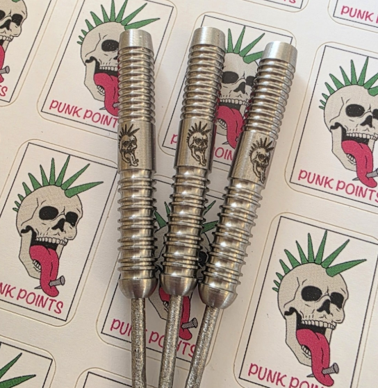 PUNK POINTS GEN 1 22g - 95% Tungsten - Pointe Acier