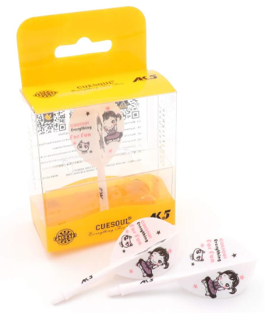 ROST AK5 Blanc Motif Girl - Teardrop - Taille M - Lot de 3