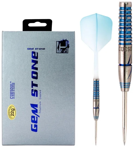 Gem Stone Blue 22g - 90% Tungsten - Pointe Acier