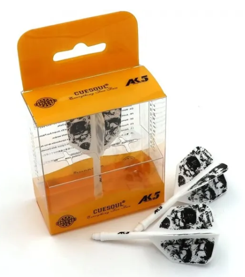 ROST AK5 Blanc Motif Skeleton - Big Wing - Lot de 3