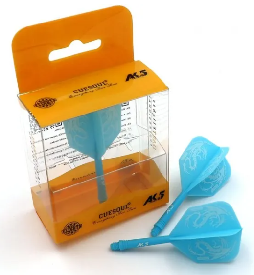 ROST AK5 Bleu Motif Dragon - Big Wing - Lot de 3