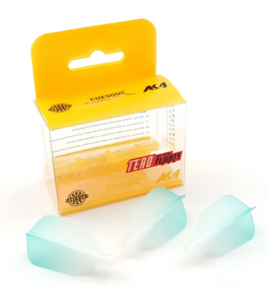 TERO AK4 Ailettes Vert dégradé - Slim - Lot de 3