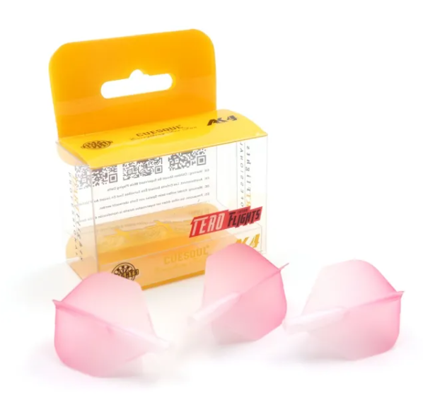 TERO AK4 Ailettes Rose dégradé - Standard - Lot de 3