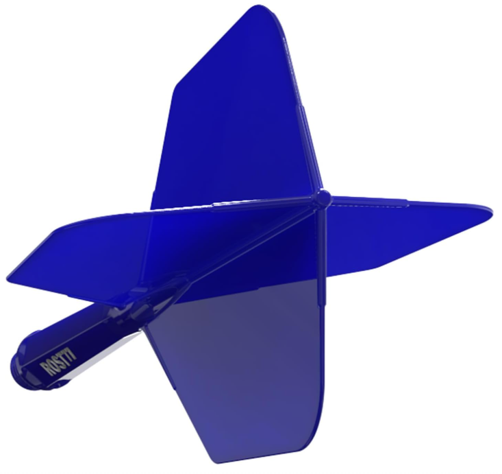 ROST 77 Bleu - Big Wing - Lot de 3