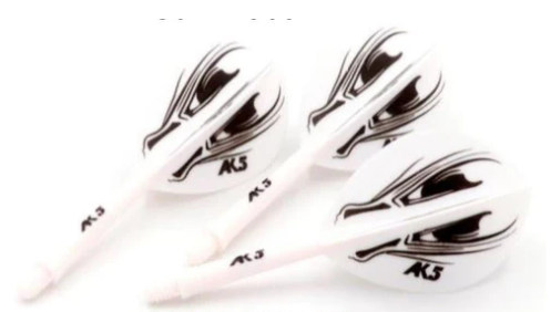 ROST AK5 Blanc Motif Tribal - Teardrop - Taille M - Lot de 3