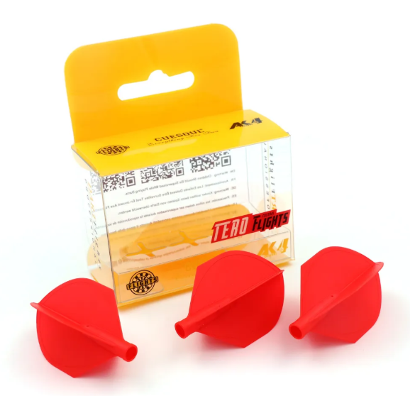 TERO AK4 Ailettes Rouge - Shield - Lot de 3