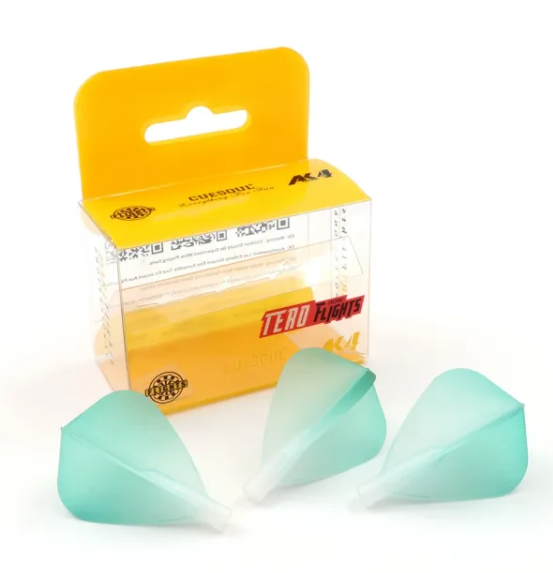 TERO AK4 Ailettes Vert Foncé dégradé - Kite - Lot de 3