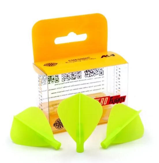 TERO AK4 Ailettes Vert - Kite - Lot de 3