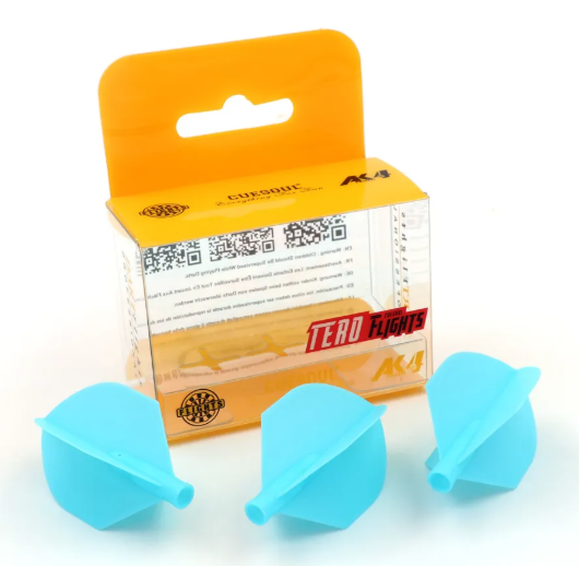 TERO AK4 Ailettes Bleu - Shield - Lot de 3