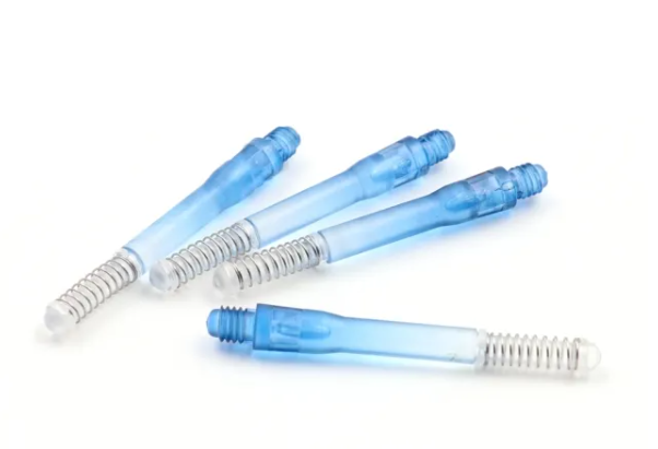 TERO AK7 Tiges Bleu Dégradé à ressort intégré - Standard - Lot de 4