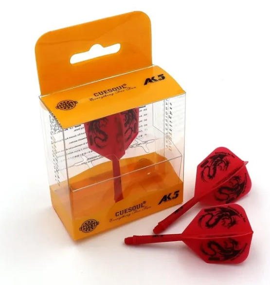 ROST AK5 Rouge Motif Dragon - Big Wing - Lot de 3