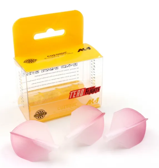 TERO AK4 Ailettes Rose dégradé - Shield - Lot de 3