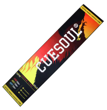 Tapis CUESOUL avec ligne de lancer officielle Pointes Souples et Acier - Phoenix