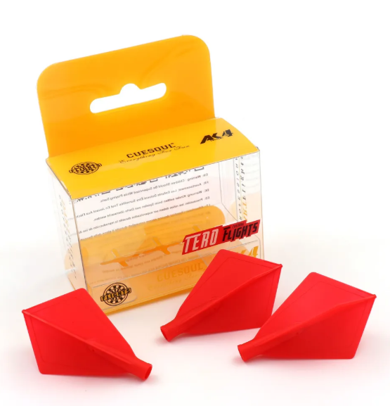 TERO AK4 Ailettes Rouge - Diamond - Lot de 3