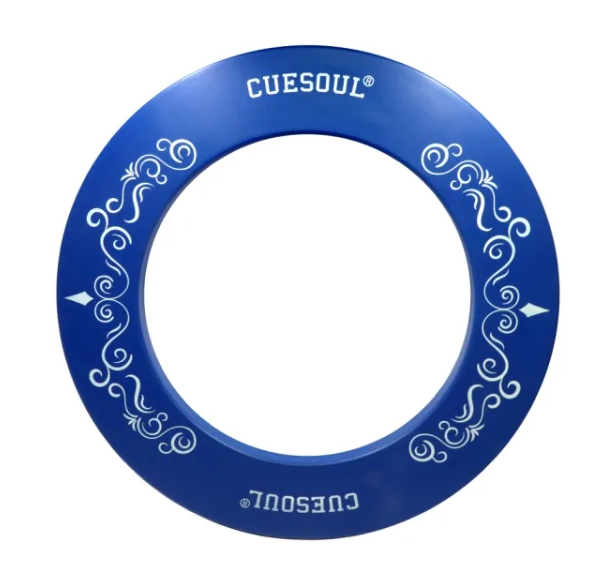 Dartboard Surround avec motif - Bleu