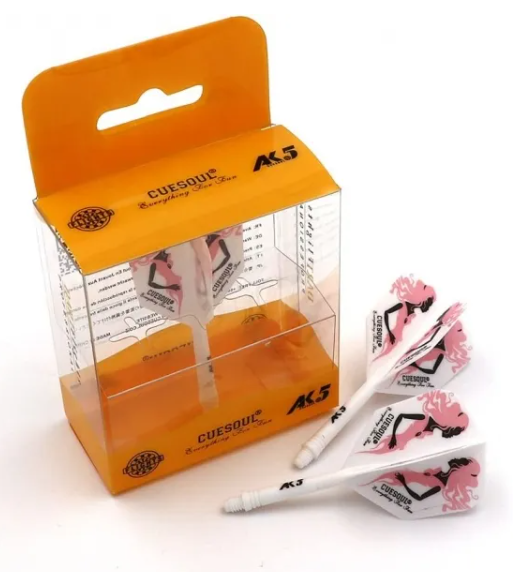 ROST AK5 Blanc Motif Fancy Girl - Big Wing - Lot de 3