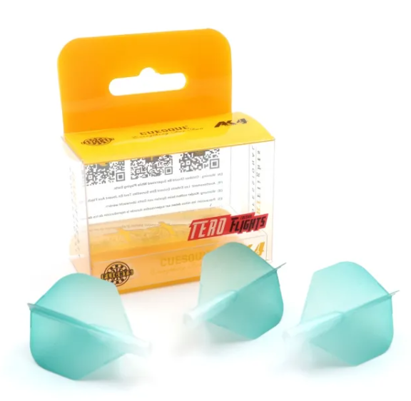 TERO AK4 Ailettes Vert Foncé dégradé - Standard - Lot de 3