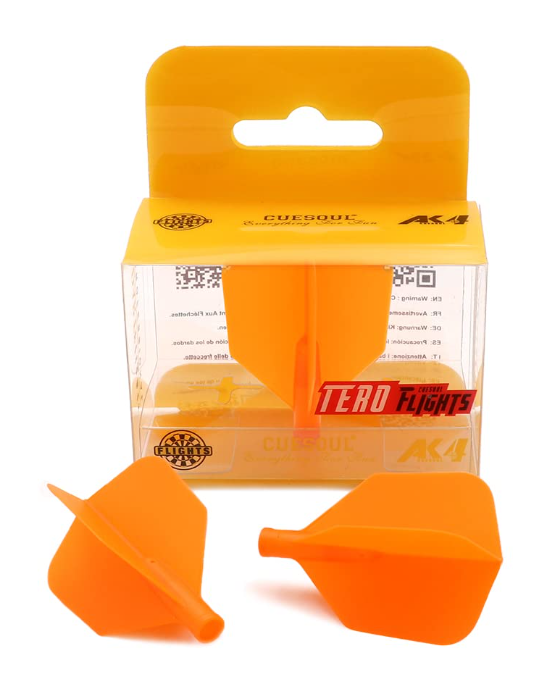 TERO AK4 Ailettes Orange - Big Wing - Lot de 3