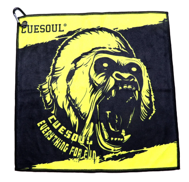 Serviette en microfibre CUESOUL King Kong avec mousqueton