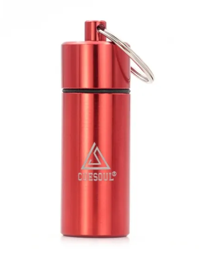 Tube de rangement - Rouge