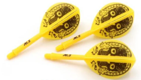 ROST AK5 Jaune Motif Mask - Teardrop - Taille M - Lot de 3