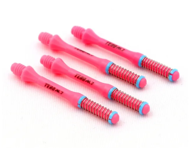 TERO AK7 Tiges Rose à ressort intégré - Slim - Lot de 4