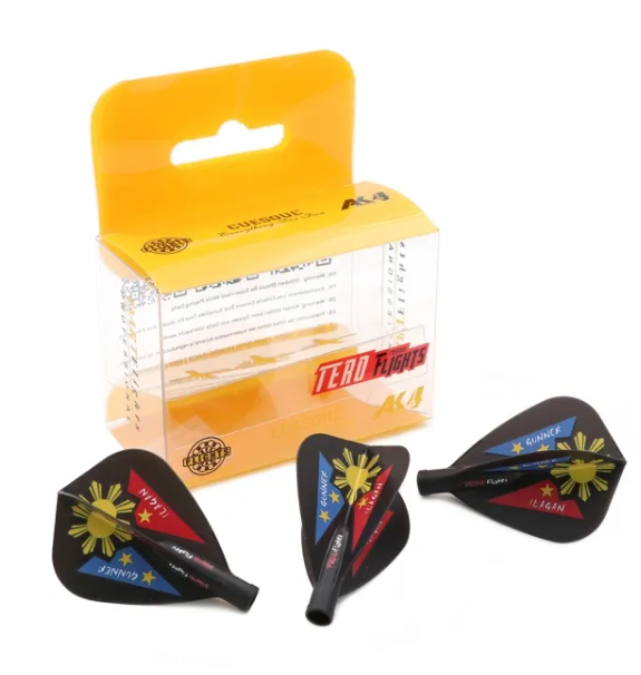 TERO AK4 Ailettes Noir Motif Laurence Ilglan Edition - Kite - Lot de 3