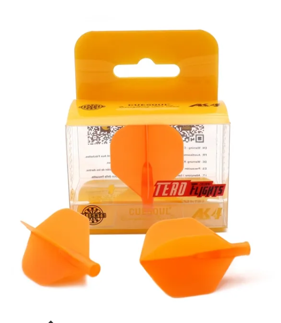 TERO AK4 Ailettes Orange - Standard - Lot de 3