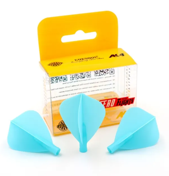 TERO AK4 Ailettes Bleu - Kite - Lot de 3