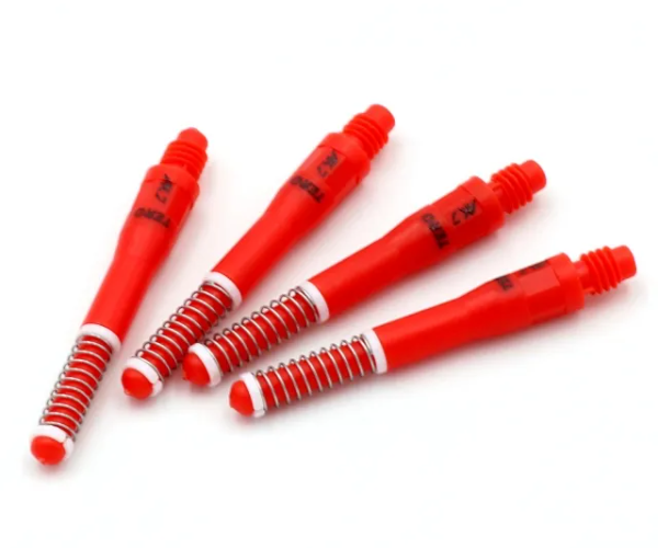 TERO AK7 Tiges Rouge à ressort intégré - Standard - Lot de 4