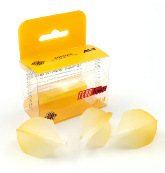 TERO AK4 Ailettes Jaune dégradé - Shield - Lot de 3