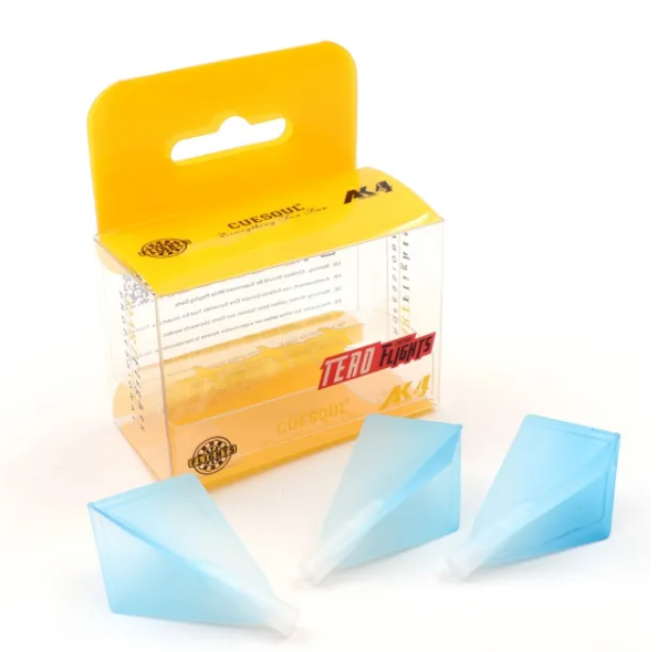 TERO AK4 Ailettes Bleu dégradé - Diamond - Lot de 3